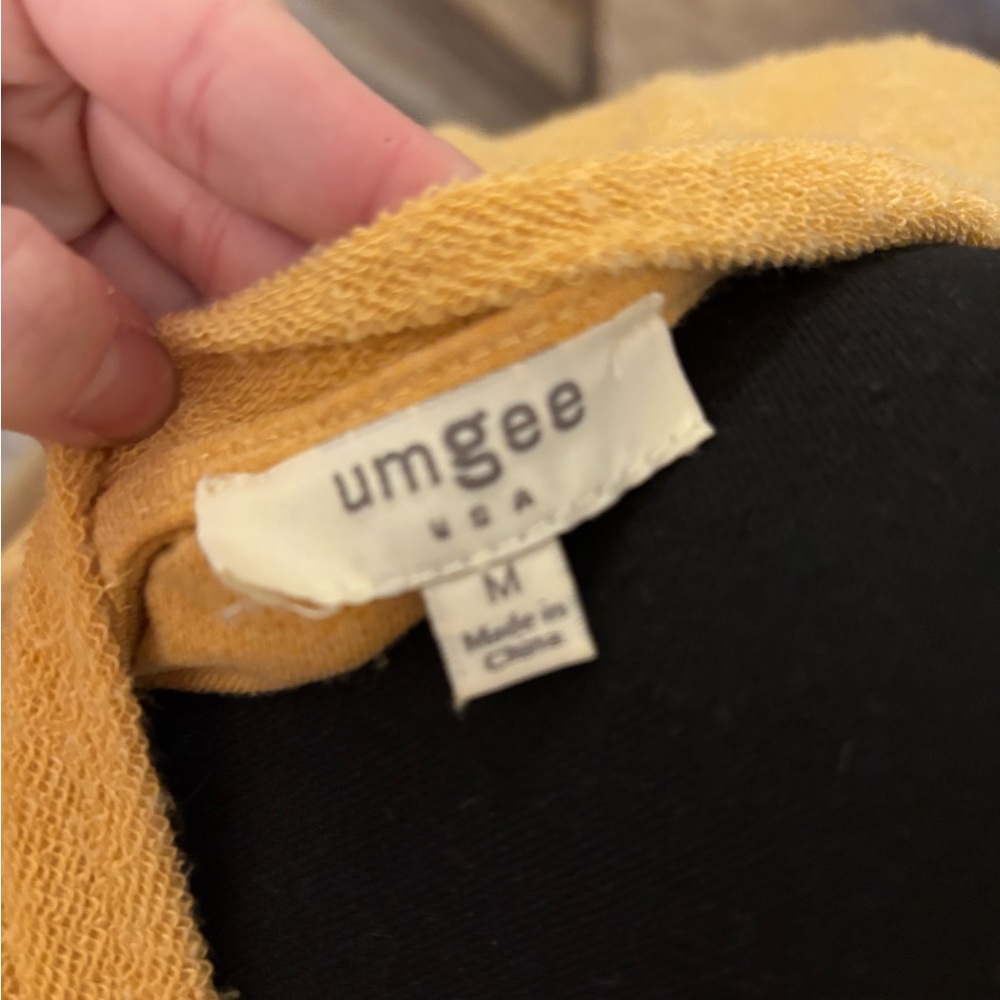 Umgee Mustard Mini Dress - Picture 5 of 6